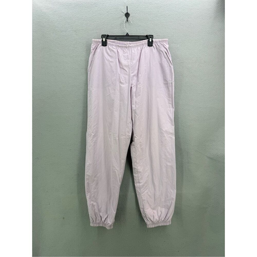 Vintage FILA Lavender Jogger Track Pants Made in Italy Size 14